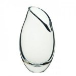 DARTINGTON CRYSTAL CURVE OVAL VASE